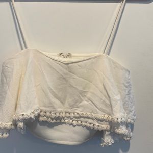 Lovers and Friends crop top.  Selling matching shorts.